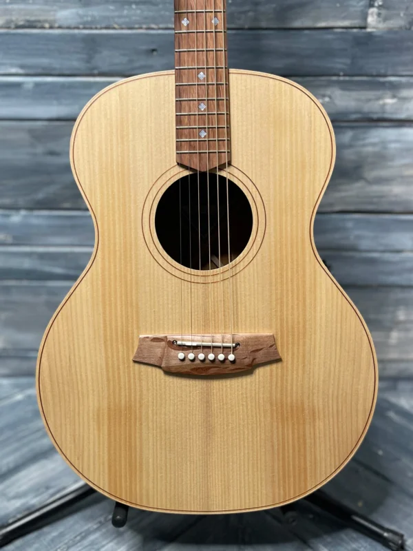 Cole Clark Left Handed AN2ELHBB ANGEL 2 E Bunya Face Australian Blackwood Back and Sides Acoustic Electric Guitar