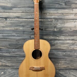 Cole Clark Left Handed AN2ELHBB ANGEL 2 E Bunya Face Australian Blackwood Back and Sides Acoustic Electric Guitar