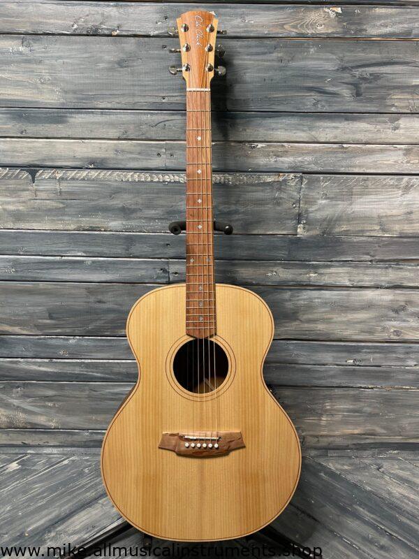 Cole Clark Left Handed AN2ELHBB ANGEL 2 E Bunya Face Australian Blackwood Back and Sides Acoustic Electric Guitar