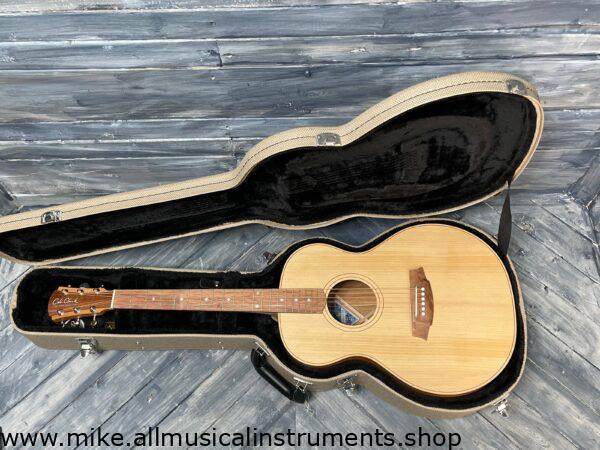 Cole Clark Left Handed AN2ELHBB ANGEL 2 E Bunya Face Australian Blackwood Back and Sides Acoustic Electric Guitar