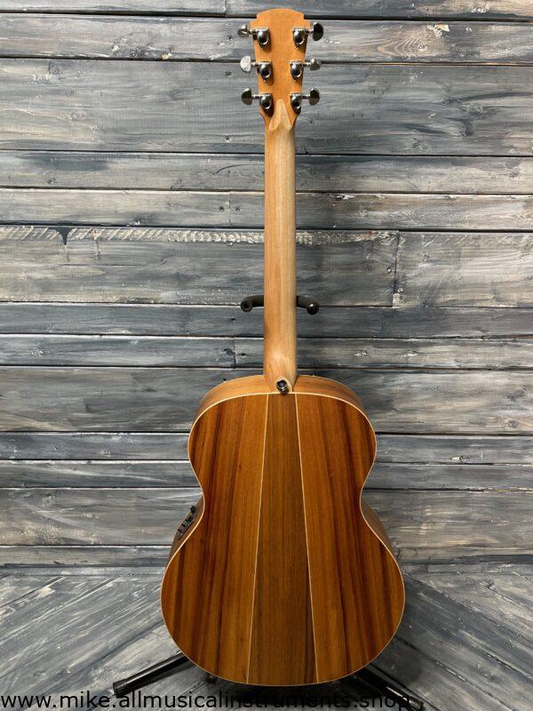 Cole Clark Left Handed AN2ELHBB ANGEL 2 E Bunya Face Australian Blackwood Back and Sides Acoustic Electric Guitar