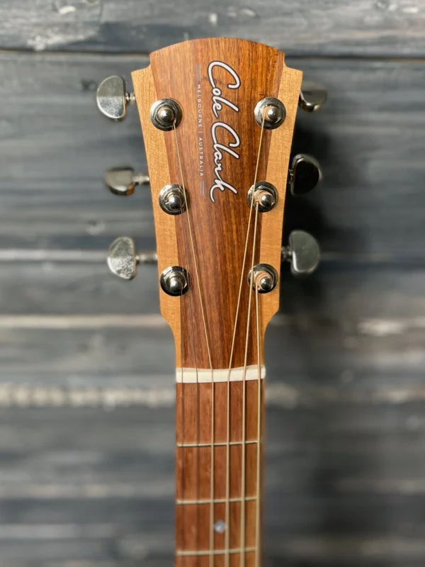 Cole Clark Left Handed AN2ELHBB ANGEL 2 E Bunya Face Australian Blackwood Back and Sides Acoustic Electric Guitar