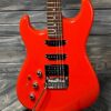 G&L Left Handed Legacy HSS RMC Electric Guitar- Fullerton Red