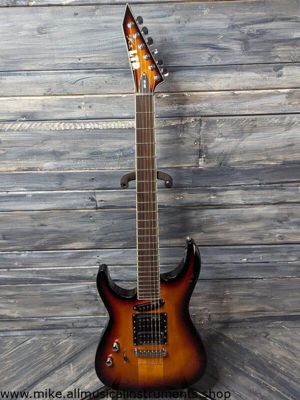 ESP/LTD Left handed Stephen Carpenter SC- 20 Electric Guitar- 3 Tone Sunburst