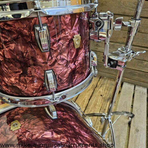 Ludwig Classic Maple Drum Kit, Burgundy Pearl Ltd Edition USED5