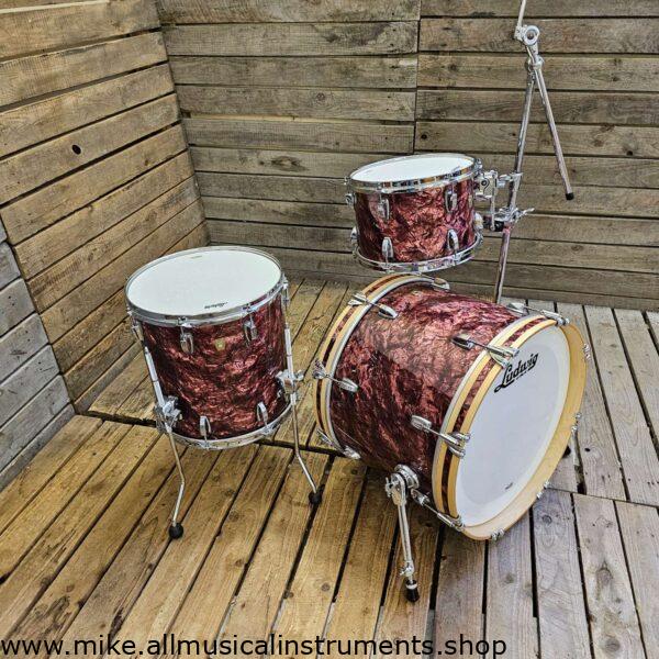 Ludwig Classic Maple Drum Kit, Burgundy Pearl Ltd Edition USED5