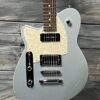 Reverend Left Handed Double Agent OG Electric Guitar - Metallic Silver Freeze