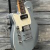 Reverend Left Handed Double Agent OG Electric Guitar - Metallic Silver Freeze