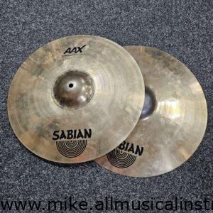 Sabian 16″ AAXplosion Hi-Hat Cymbals USED