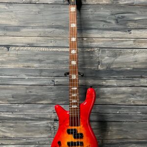 Spector Left handed Euro Bolt 4 EUROBOLT4INRLH 4 String Electric Bass- Inferno Red