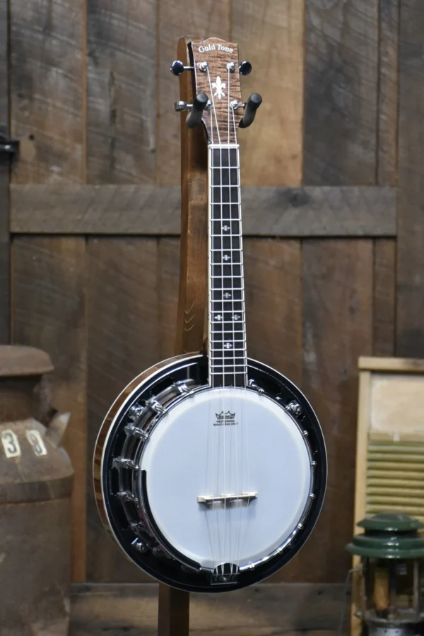 Gold Tone Mastertone™ Deluxe Banjo Ukulele With Resonator and With Case